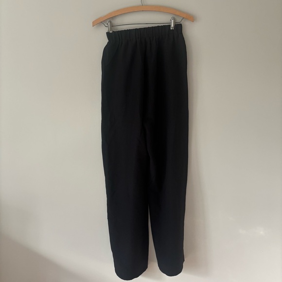 Black Wide-Leg or Beach Coverup Pants - Picture 5 of 6